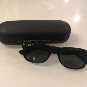 60% off Ray Ban polarized New wayfarer sunglasses